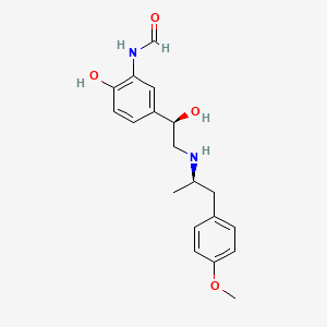 molecular formula C23H28N2O8 B605568 Arformoterol maleate CAS No. 1254575-18-2
