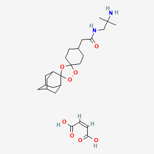 molecular formula C26H40N2O8 B605595 阿特罗兰马来酸盐 CAS No. 959520-73-1