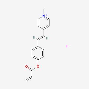 molecular formula C17H16INO2 B605628 4''-Hydroxyisojasminin CAS No. 1850419-05-4