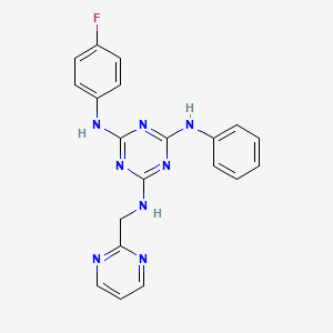molecular formula C20H17FN8 B605632 ASP2905 
