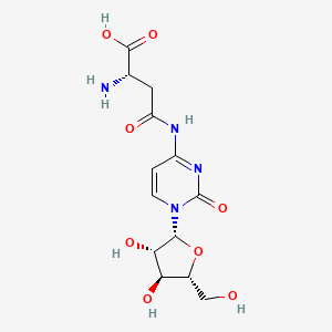 molecular formula C13H18N4O8 B605640 Aspacytarabine CAS No. 2098942-53-9