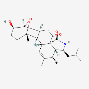 molecular formula C24H35NO4 B605644 Aspergillin PZ 