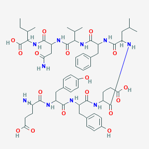 molecular formula C58H80N10O17 B605650 Asudemotide CAS No. 1018833-53-8