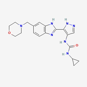 molecular formula C19H23N7O2 B605657 AT9283 CAS No. 896466-04-9