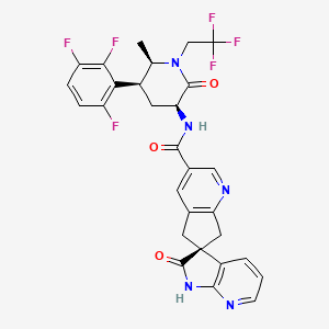 molecular formula C29H23F6N5O3 B605675 Atogepant CAS No. 1374248-81-3
