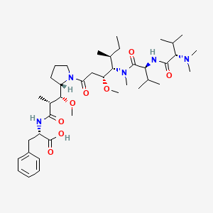 molecular formula C40H67N5O8 B605687 Auristatin F CAS No. 163768-50-1