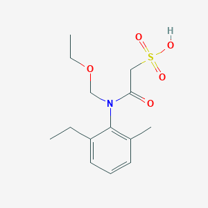 molecular formula C14H21NO5S B060570 Acetochlor esa CAS No. 187022-11-3