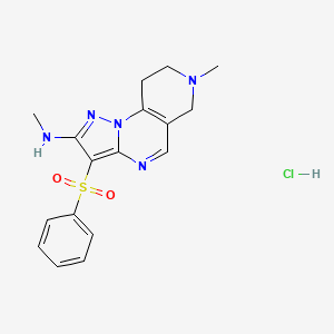 molecular formula C17H20ClN5O2S B605704 Avn-322 CAS No. 1194574-68-9