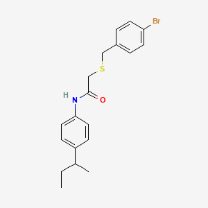 molecular formula C19H22BrNOS B605717 AZ 12216052 