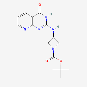 molecular formula C15H19N5O3 B605729 AZ3976 