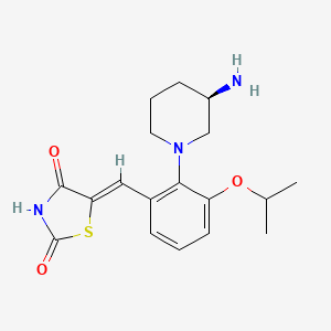 molecular formula C18H23N3O3S B605747 AZD1897 CAS No. 1204181-93-0