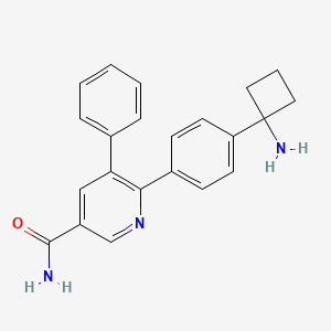 molecular formula C22H21N3O B605751 AKT-IN-1 