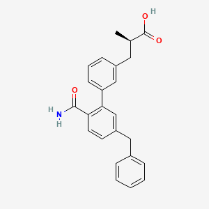 molecular formula C24H23NO3 B605752 AZD2716 CAS No. 1845753-81-2