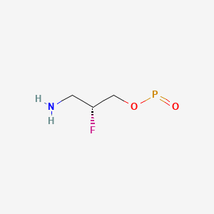 molecular formula C3H7FNO2P B605756 (2R)-2-fluoro-3-phosphorosooxypropan-1-amine CAS No. 805251-29-0