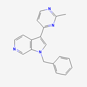 molecular formula C19H16N4 B605791 AZ-Dyrk1B-33 CAS No. 1679330-37-0