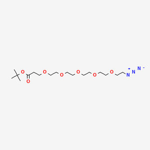 molecular formula C17H33N3O7 B605797 Azide-PEG5-Boc 