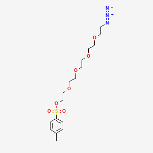 molecular formula C17H27N3O7S B605798 Azide-PEG5-Tos 