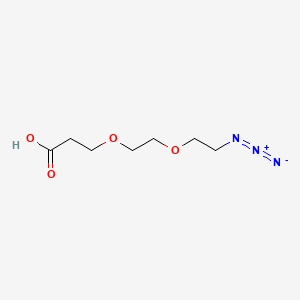 B605822 Azido-PEG2-acid CAS No. 1312309-63-9