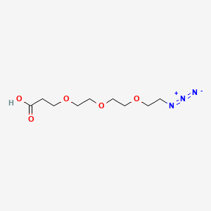 molecular formula C9H17N3O5 B605828 Azido-PEG3-acid CAS No. 1056024-94-2