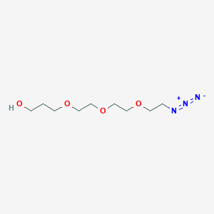 molecular formula C9H19N3O4 B605830 Azido-PEG3-C3-OH CAS No. 1807512-36-2