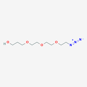 molecular formula C9H19N3O4 B605830 Azido-PEG3-(CH2)3OH CAS No. 1807512-36-2