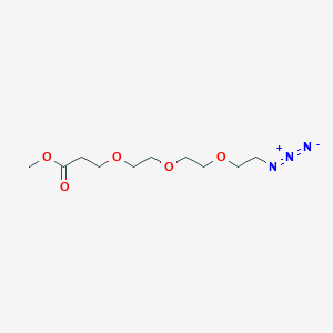 molecular formula C10H19N3O5 B605834 Azido-PEG3-methyl ester 