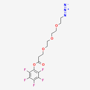 molecular formula C15H16F5N3O5 B605836 Azido-PEG3-PFP ester CAS No. 1807530-07-9