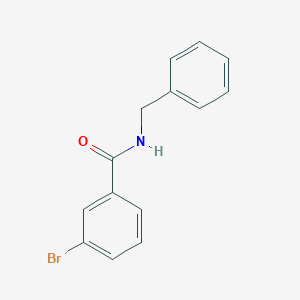 molecular formula C14H12BrNO B060584 N-benzyl-3-bromobenzamide CAS No. 161258-41-9