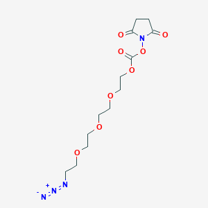 molecular formula C13H20N4O8 B605840 Azido-PEG3-O-NHS ester CAS No. 2110448-98-9