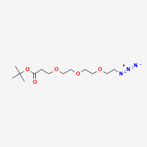 molecular formula C13H25N3O5 B605841 Azido-PEG3-t-butyl ester CAS No. 252881-73-5