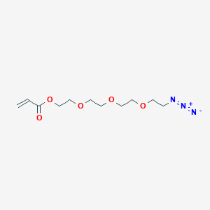 molecular formula C11H19N3O5 B605845 Azido-PEG4-Acrylate CAS No. 1807539-09-8