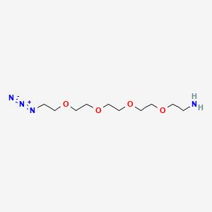 molecular formula C10H22N4O4 B605851 Azido-PEG4-Amine CAS No. 951671-92-4