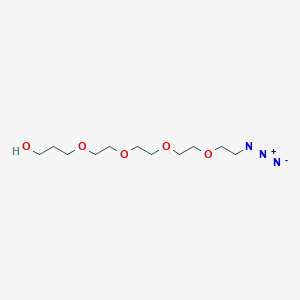 molecular formula C11H23N3O5 B605854 Azido-PEG4-(CH2)3OH CAS No. 2028281-87-8