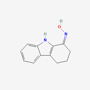molecular formula C12H12N2O B6058587 N-[(1Z)-2,3,4,9-tetrahydro-1H-carbazol-1-ylidene]hydroxylamine 