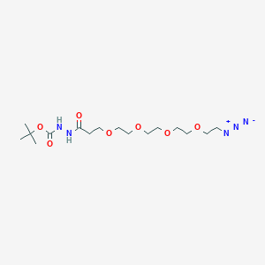Azido-PEG4-t-Boc-Hydrazide