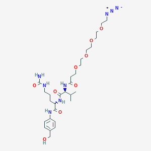 molecular formula C29H48N8O9 B605863 Azido-PEG4-Val-Cit-PAB-OH 