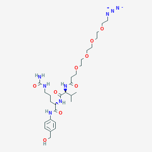 molecular formula C29H48N8O9 B605863 叠氮-PEG(4)-Val-Cit-PAB CAS No. 2055024-64-9