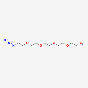 molecular formula C10H21N3O5 B605866 Azido-PEG5-alcohol CAS No. 86770-68-5