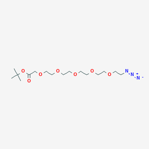 molecular formula C16H31N3O7 B605870 Azido-PEG5-CH2CO2-t-Bu CAS No. 1448451-72-6