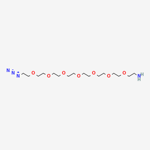 molecular formula C16H34N4O7 B605880 Azido-PEG7-amine CAS No. 1333154-77-0