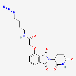 molecular formula C19H20N6O6 B605892 Azido-Thalidomide 
