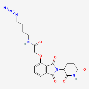 molecular formula C19H20N6O6 B605892 叠氮-沙利度胺 CAS No. 2098488-36-7