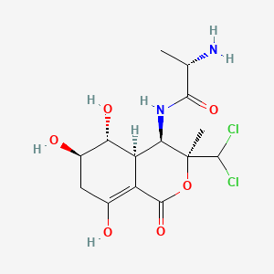 molecular formula C14H20Cl2N2O6 B605904 Bactobolin CAS No. 72615-20-4
