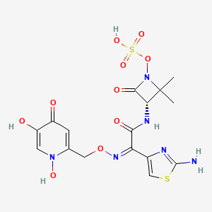 molecular formula C16H18N6O10S2 B605906 BAL-30072 CAS No. 941285-15-0