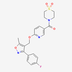 molecular formula C21H20FN3O5S B605915 Basmisanil CAS No. 1159600-41-5
