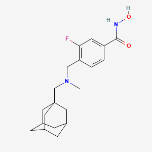 molecular formula C20H27FN2O2 B605918 Bavarostat 