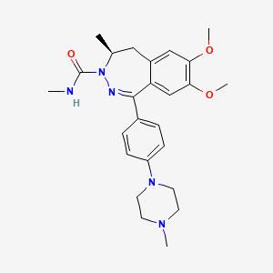 molecular formula C25H33N5O3 B605922 (R)-BAY1238097 CAS No. 1564268-08-1