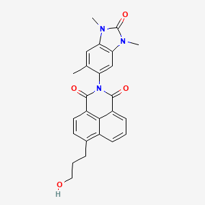 molecular formula C25H23N3O4 B605933 BAY-299 