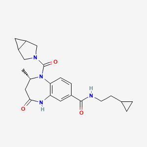 molecular formula C22H28N4O3 B605944 BAY-6035 