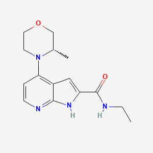 molecular formula C15H20N4O2 B605951 BAY-707 